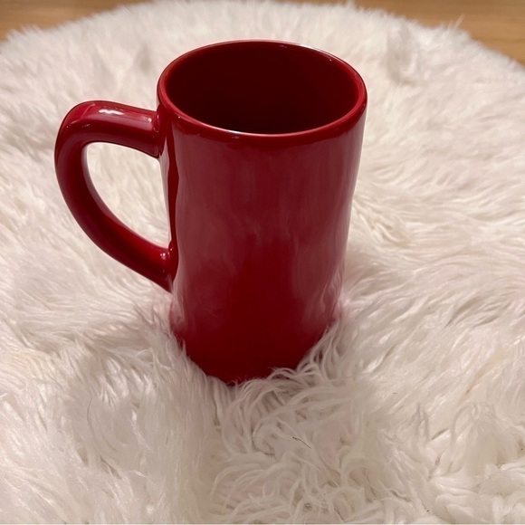 RAE Dunn Four Score and Seven Beers Ago Red Mug. - Picture 2 of 2